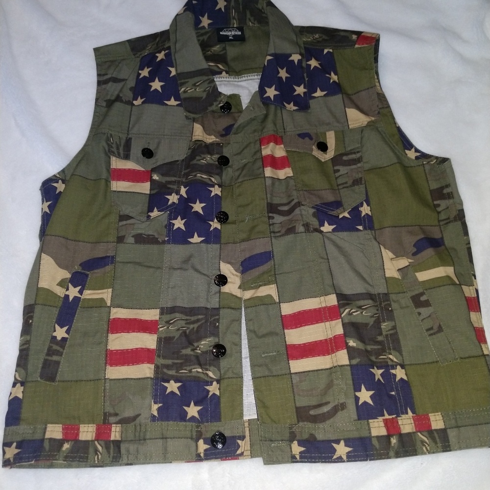 Army fatigue vest